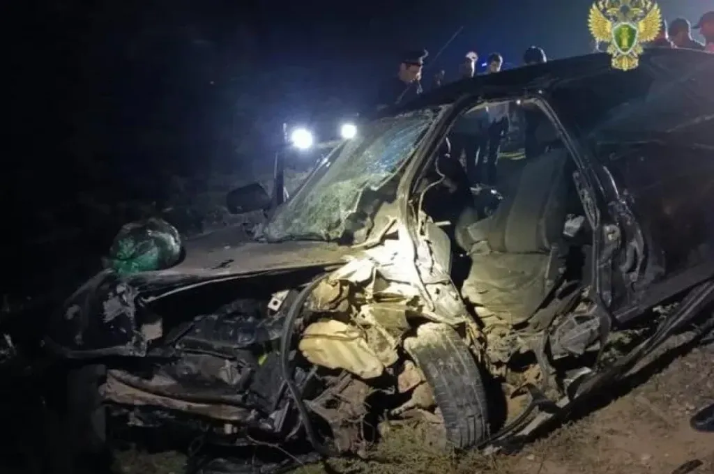 В Буйнакском районе при лобовом ДТП погибли два человека