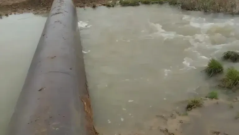 В Избербаше произошёл новый прорыв на водоводе «Каспийск – Избербаш»