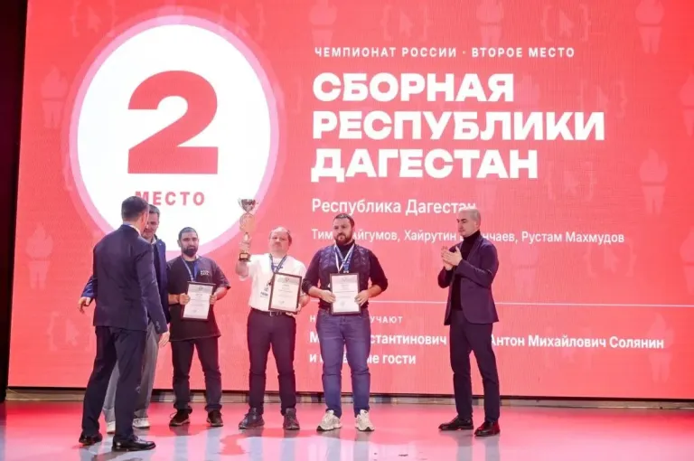 Сборная Дагестана заняла второе место на Чемпионате России по программированию